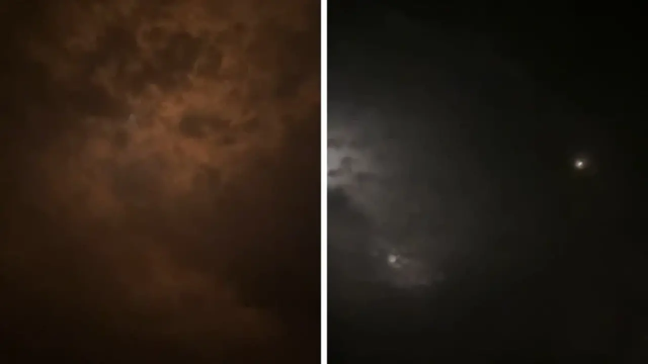 بالفيديو.. الدفاع الجوي السعودي يعترض صاروخاً إيرانياً فوق الرياض